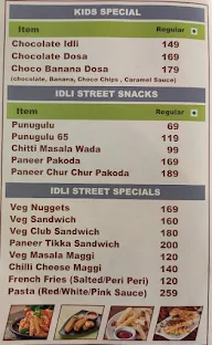 Idli Street menu 6