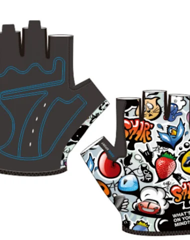 Gants enfant mi-doigts pour VTT et - 1