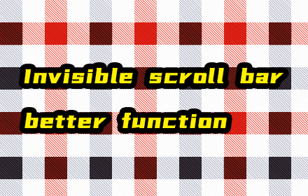 Invisible scrollbar Preview image 0