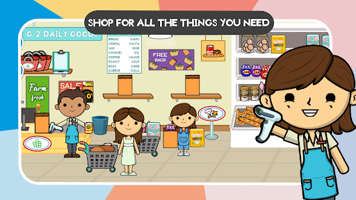 Screenshot Lila's World: Grocery Store