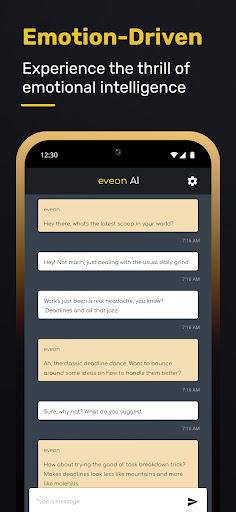 Screenshot eveon: Chat with AI & GPT-4