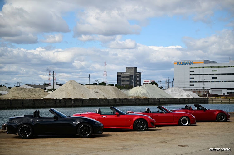 ロードスターの岡山日帰りの旅・皆さんに感謝します🙏🏻・Funky Roadster Club・岡山滞在時間…6時間…😱・総運転距離…900キロに関するカスタム事例の投稿画像6枚目