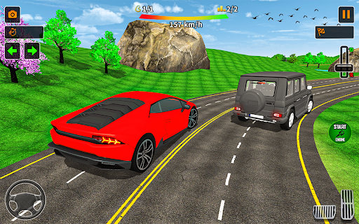 Screenshot Car driving games with gear