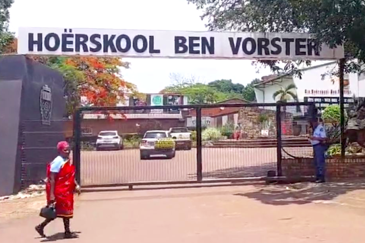 A pupil from Hoërskool Ben Vorster in Tzaneen, Limpopo, is in the spotlight after uttering a racial slur in a trending social media video.