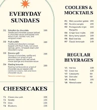 Echoes Living Room menu 1