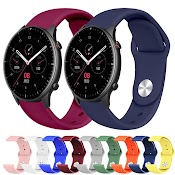 Dây Đeo Silicon 22Mm Cho Đồng Hồ Thông Minh Huami Amazfit Gtr 4 / 3 Pro / Gtr 2 / Gtr 47Mm / Gtr 2E / Pace/ Stratos