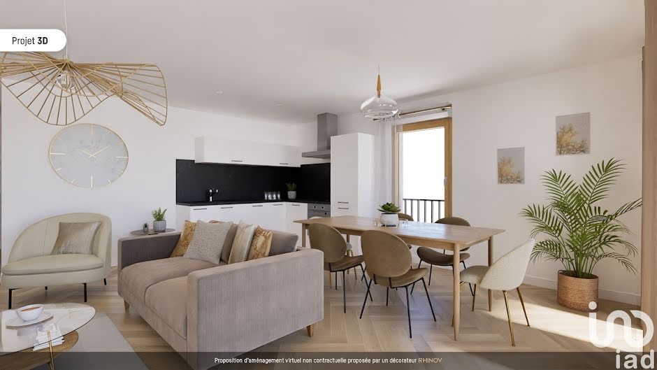 Vente appartement 2 pièces 51 m² à Annecy (74000), 374 000 €