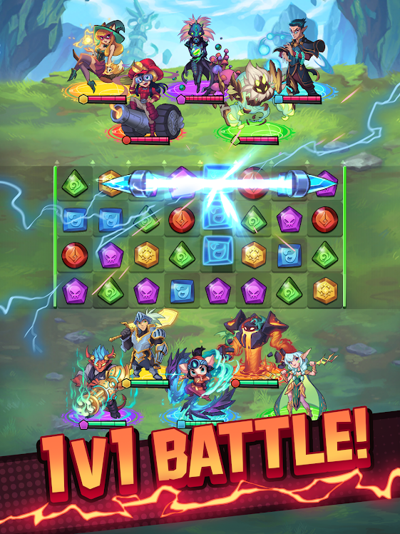 Puzzle Brawl - Match 3 PvP RPG