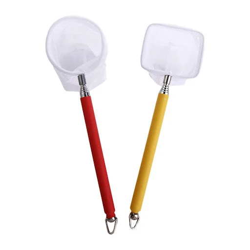 Retractable Fish Tank Cleaning Fish Scoop Cleaning Tool Shrimp Catching Fishnet Aquarium Supplies Fish Tank Accessory Ca