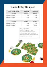 Creeda Board Game Cafe menu 4