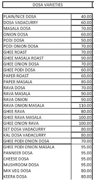 Shakthi Sri Annapoorani menu 6