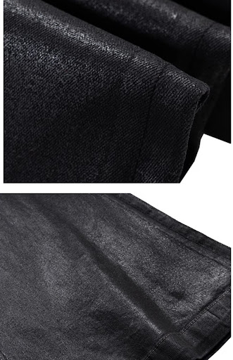Title 7, Horn Mopping Floor Accumulation Denim Pants wit...