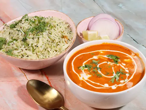 Paneer Makhanwala With Jeera Rice Meal