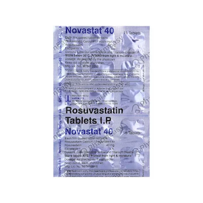 NOVASTAT 40MG TAB 15'S