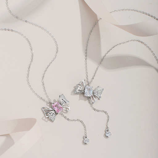 Title 2, 925 Sterling Silver Day Appointment Butterfly P...