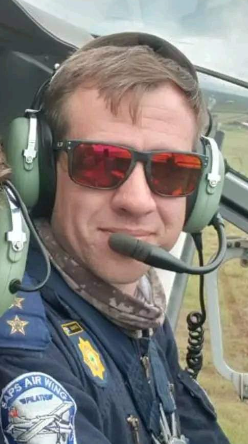 Captain Casper Swanepoel was the sole survivor of Tuesday's crash.