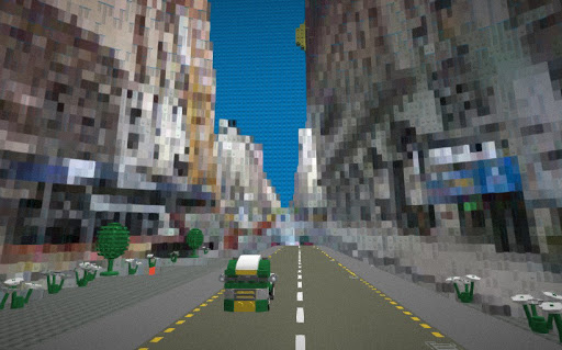 Brick Street View by Einar Öberg - Experiments with Google