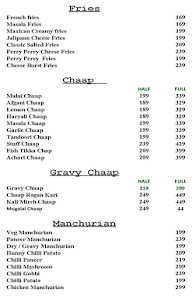 MV Cafe & Restro Bar menu 2