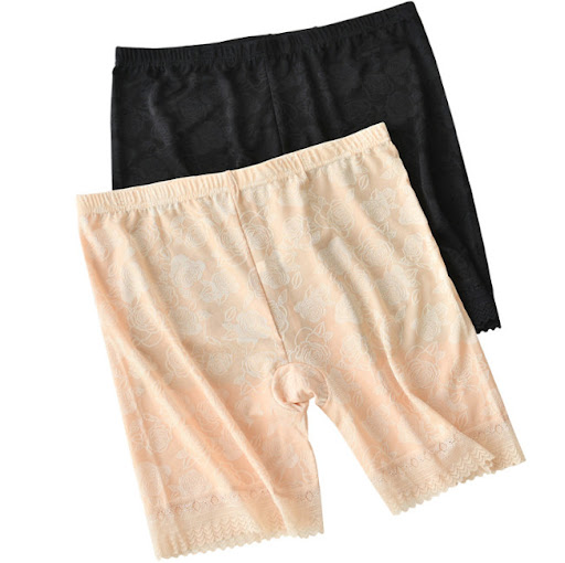 Title 7, Lace embroidery anti-glare safety pants for opt...