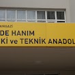 Zübeyde Hanım Mesleki ve Teknik Anadolu Lisesi