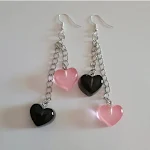 Peach Heart Eardrops