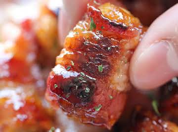 Bacon Wrapped Tater Tot Bombs