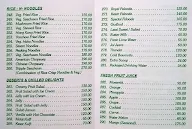 Vrindavan menu 2