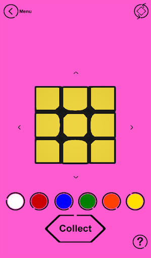 Screenshot Rubik's Cube Solver 3x3