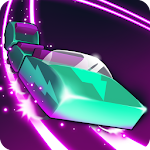 Cover Image of Télécharger Rollercoaster Dash - Rush et sauter le train 1.7.1 APK