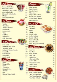 Cafe Kanhoba menu 2