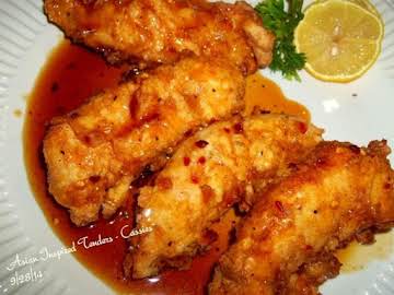 Asian Inspired Chicken Tenders ~ Cassies