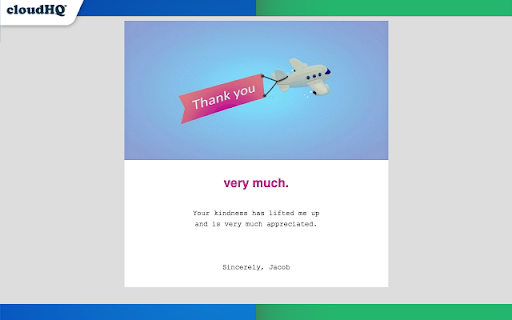 Free Gmail™ eCards by cloudHQ