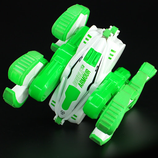 Title 2, Rechargeable Double-sided Stunt Remote Control ...
