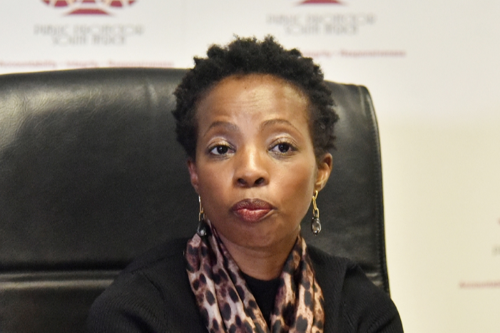 Acting public protector advocate Kholeka Gcaleka. File image