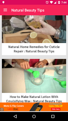 Natural Beauty Tips Remedies