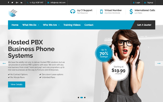 Voip International chrome extension