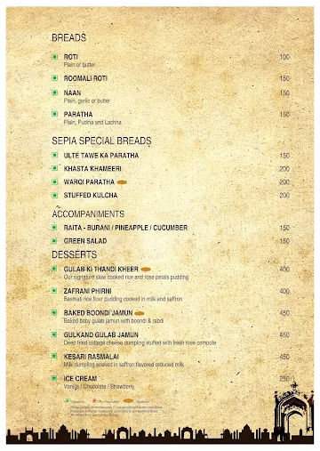 L 14 - Renaissance Lucknow Hotel menu 