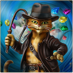 Cover Image of Descargar Indy Cat - Aventura de rompecabezas de Match 3 1.1.16 APK