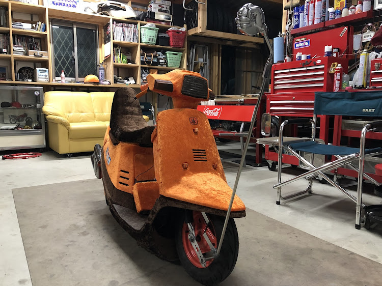 よっちさんが投稿したYAMAHA・バイク・旧車・ペリカンジョグに関するカスタム事例の投稿画像6枚目