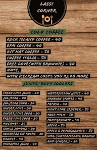 Lassi corner menu 4