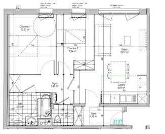 appartement à Armentieres (59)