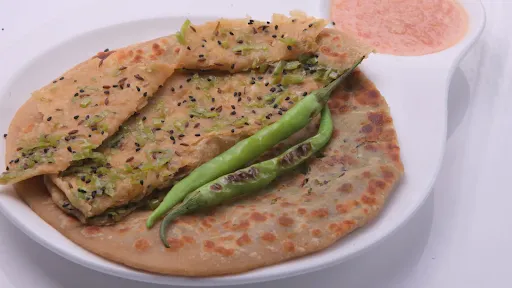 Hari Mirch Parantha