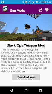 Download Gun Mod For MCPE. APK for Android