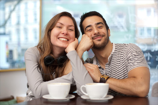 couple, gay friend, coffee, coffee date, relationship