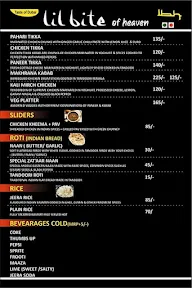 Lil Bite Of Heaven menu 2