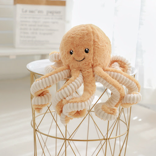 Title 3, Lovely Simulation Octopus Pendant Plush Stuffed...