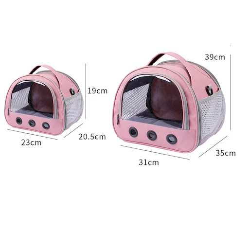 Cat Dog Bird Rabbit Carrier Bag With Thick Cotton Cushion Pet Aviation Backpack Anti-suffocation Portable Travel Bag Pet