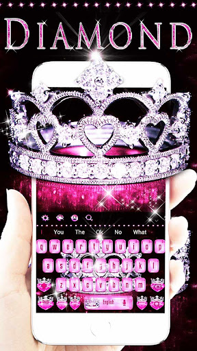 Diamond Crown Keyboard Theme