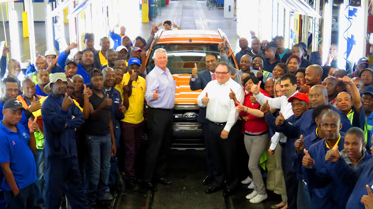 The Ford SA Silverton assembly plant currently builds Rangers for the local and export markets. Picture: SUPPLIED