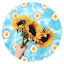 Sunflowers HD Wallpaper New Tab